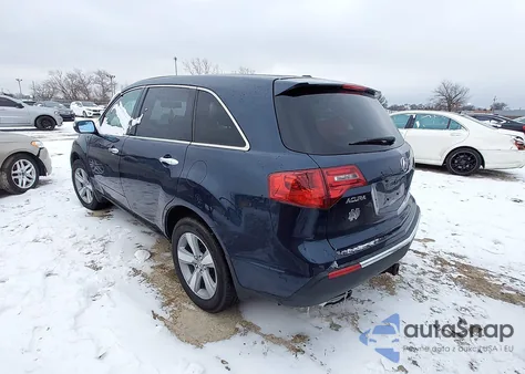 2012 Acura Mdx from USA, damaged, VIN 2HNYD2H26CH519797